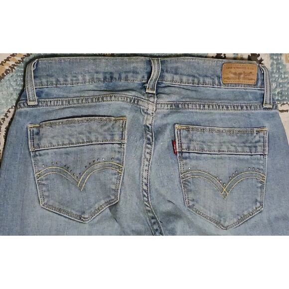 Levi Strauss Signature Women's Mid Rise Bootcut Jeans 26Wx30.5L - Picture 10 of 10